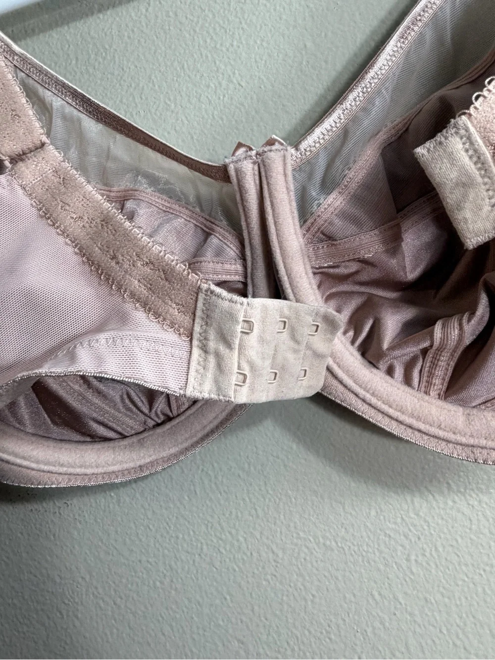 Goddess 36DDD Blush Satin Full Coverage Underwire Bra